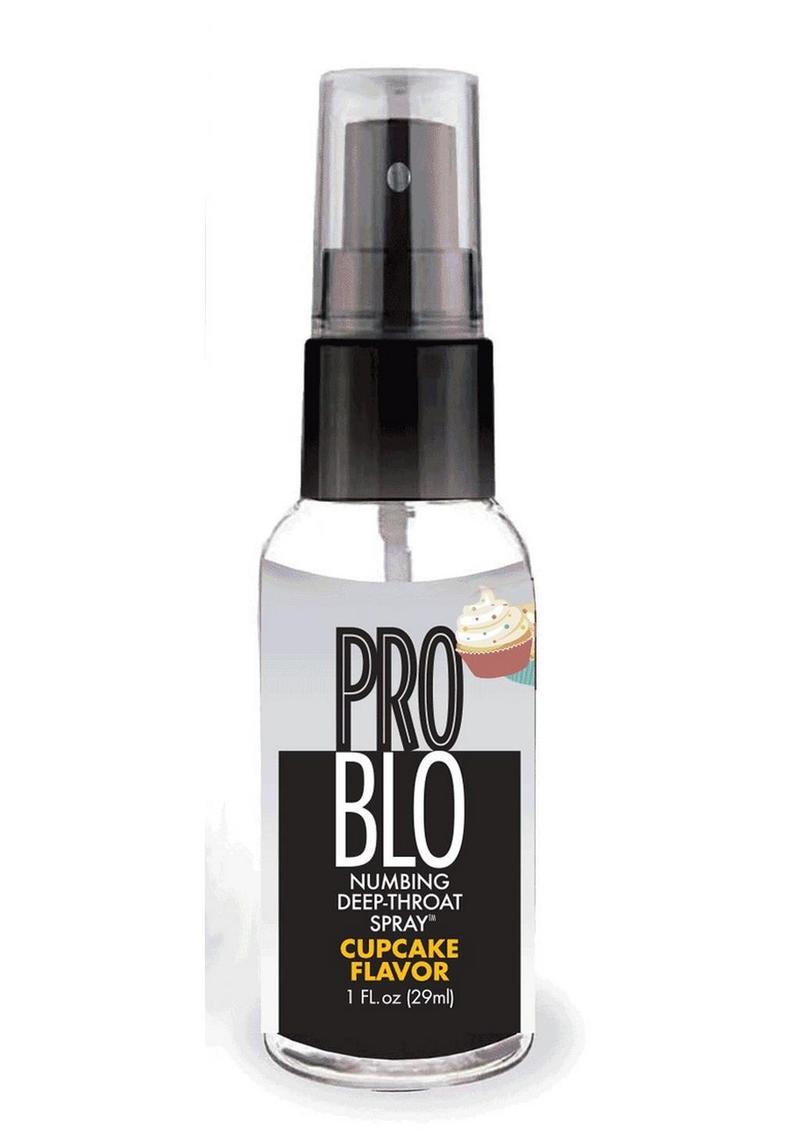 ProBlo Numbing Deep Throat Spray 1oz Cupcake Flavor