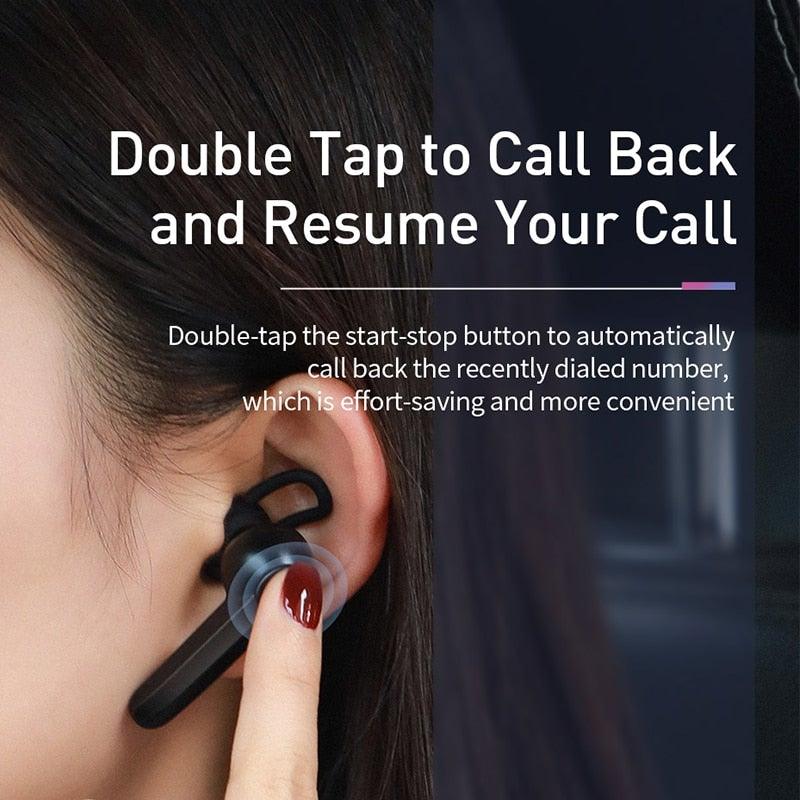 Magnetic Charging Wireless Bluetooth Earphone Bluetooth Headset Single Handsfree with Microphone Business Ear Updated Design with Industry Leading Sound &amp; Improved Comfort, Long Wireless Range,