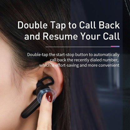 Magnetic Charging Wireless Bluetooth Earphone Bluetooth Headset Single Handsfree with Microphone Business Ear Updated Design with Industry Leading Sound &amp; Improved Comfort, Long Wireless Range,