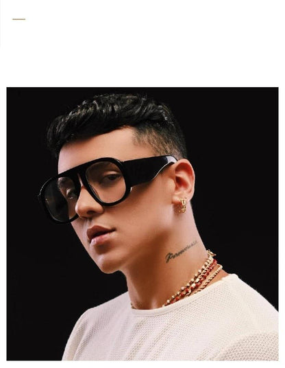 Fashionable &amp; Luxury Round Shape Sunglasses For Men &amp; Women &amp; Designer Oversized &amp; Attractive Personality Colorful Frames Unique Glasses In Retro Style Sunglasses