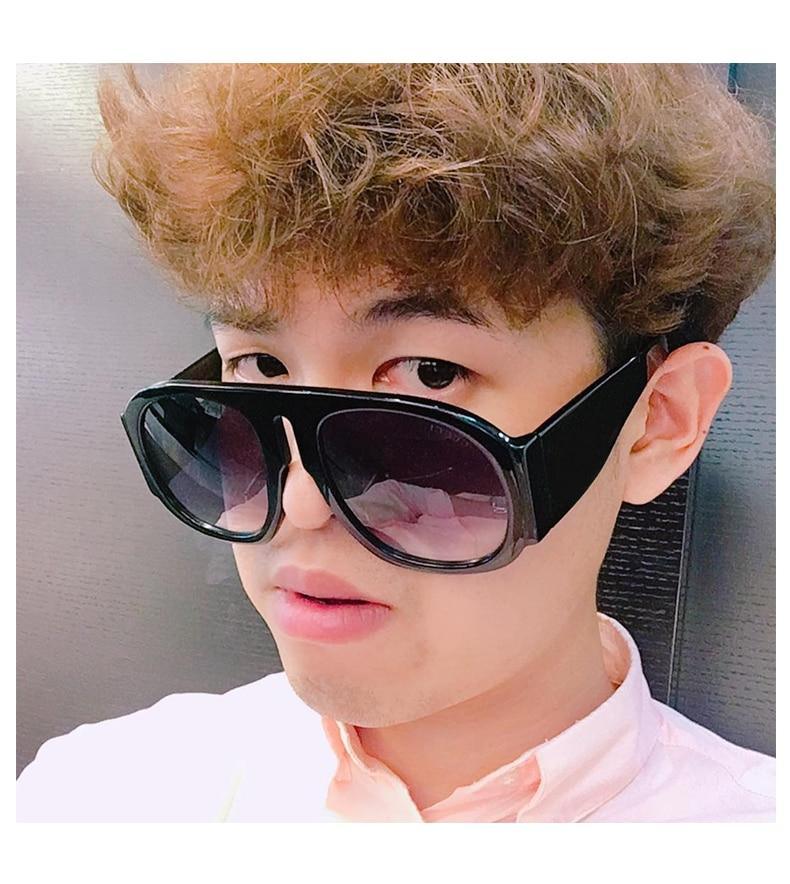 Fashionable &amp; Luxury Round Shape Sunglasses For Men &amp; Women &amp; Designer Oversized &amp; Attractive Personality Colorful Frames Unique Glasses In Retro Style Sunglasses