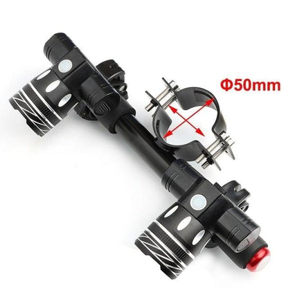LED Headlight For Bike Electric Scooter USB Rechargeable LED Light Front Lamp High Lumens Brightness Bicycle Light Front With Strong Battery Portable Waterproof Flashlight For Night Cycling