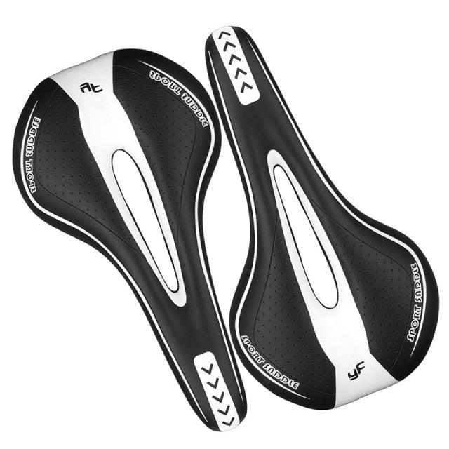 1 PCS Comfort Gel Bicycle Seat Soft Road Mountain Bike Saddle Comfortable Bicycle Seat Gel Waterproof Bike Saddle With Central Relief Zone And Ergonomics Design For Mountain Bikes Road Bikes