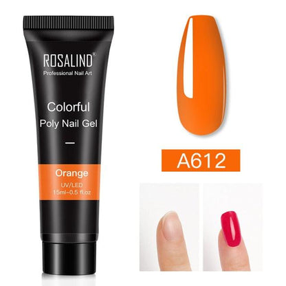 New Popular Nail Polish Gel 15ml UV Nail Extension Gel Permanent Nail Art Manicure Design Fashion Gel For Womens