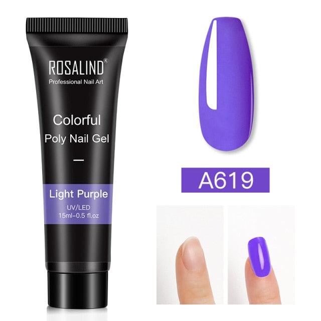 New Popular Nail Polish Gel 15ml UV Nail Extension Gel Permanent Nail Art Manicure Design Fashion Gel For Womens