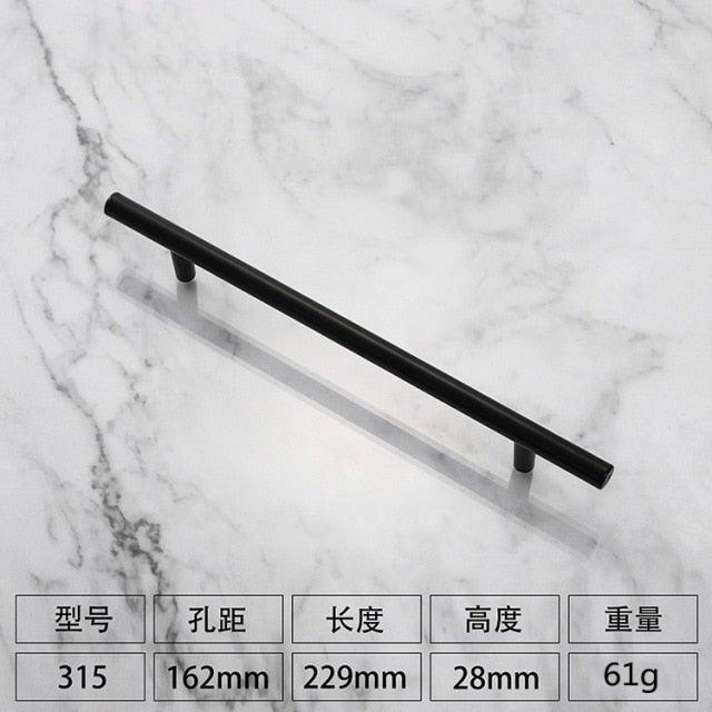 Kitchen Door T Bar Pull Straight Handle Knobs Cabinet Pull Diameter 10mm Stainless Steel Handles Furniture Hardware Kitchen Door T Bar Straight Handle Pull Knobs Furniture Hardware Assist Bath Handle