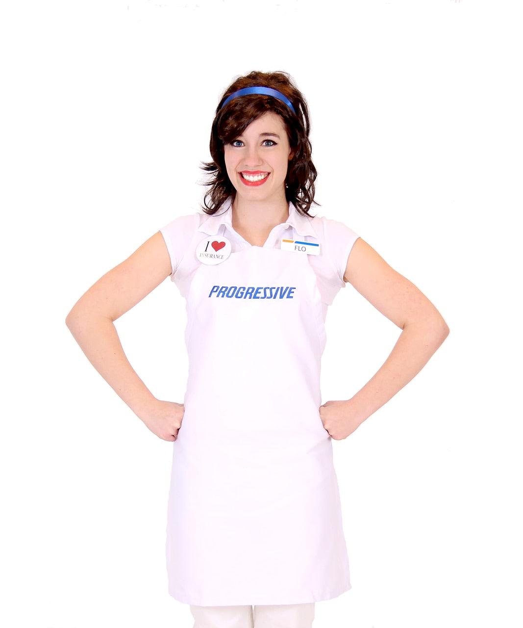 Progressive Flo Insurance Girl Costume Set