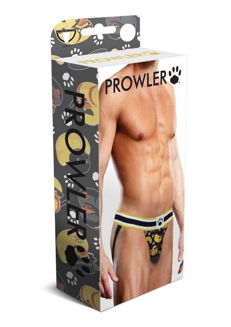Prowler BDSM Rubber Ducks Men’s Jockstrap Underwear Black Yellow