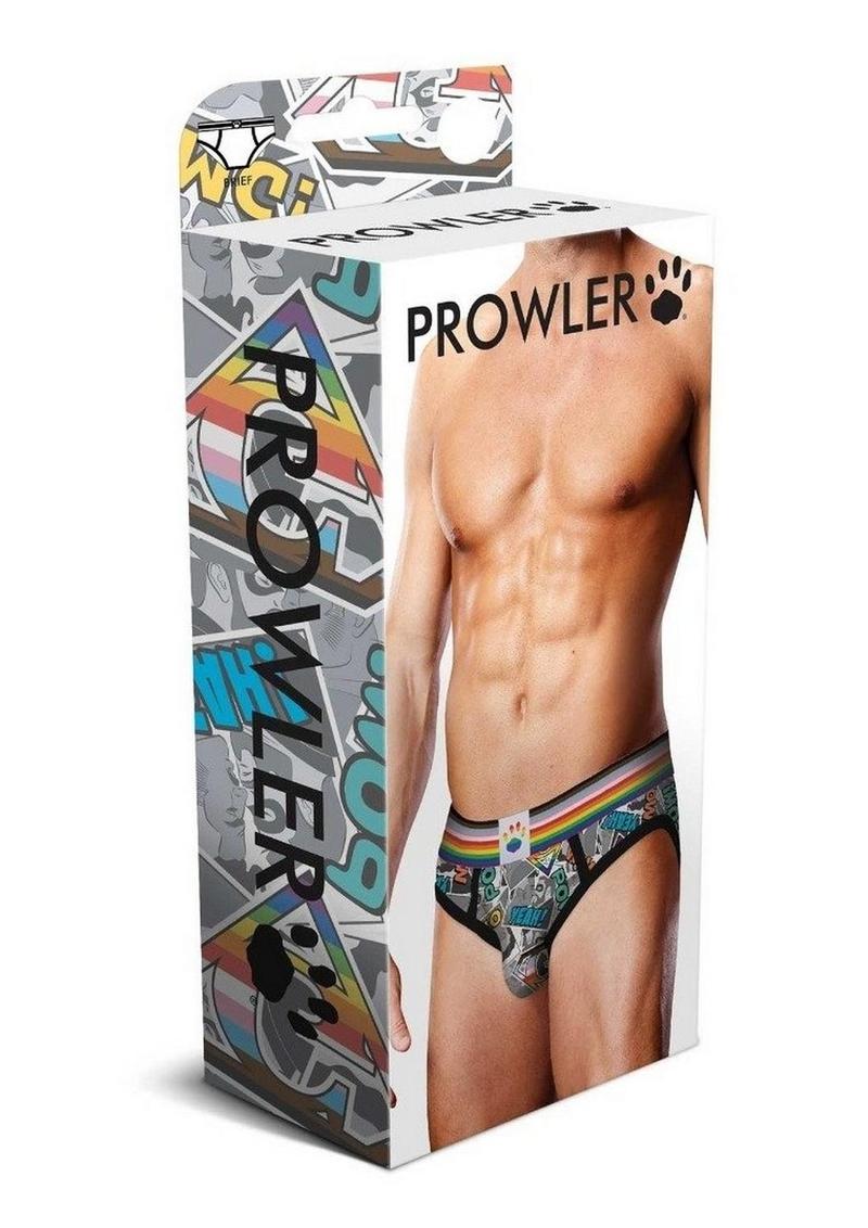 Prowler Comic Book Men’s Brief Vibrant Graphic Underwear