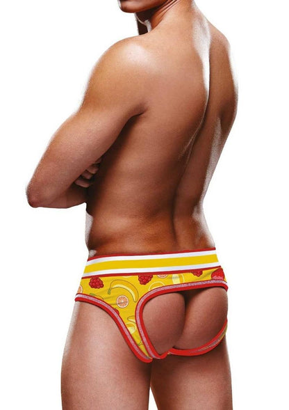 Prowler Fruits Men’s Open Brief Underwear Yellow Playful Comfort