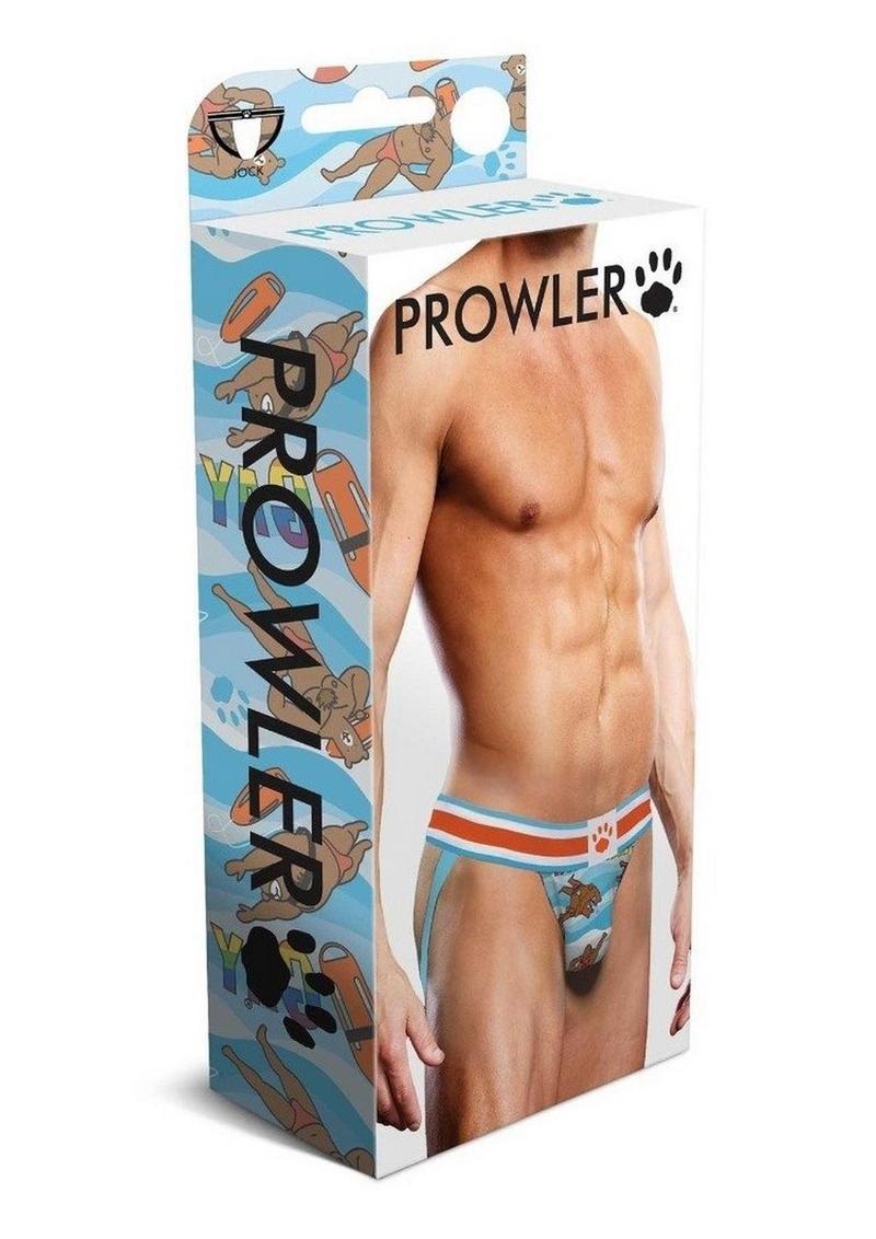 Prowler Gaywatch Bears Men’s Jockstrap Underwear Blue Orange