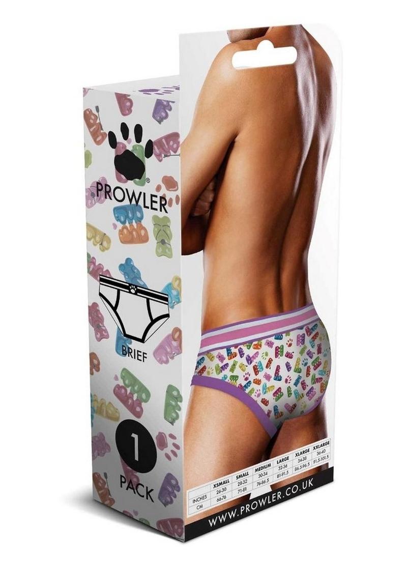 Prowler Gummy Bears Brief Multicolor Candy Print