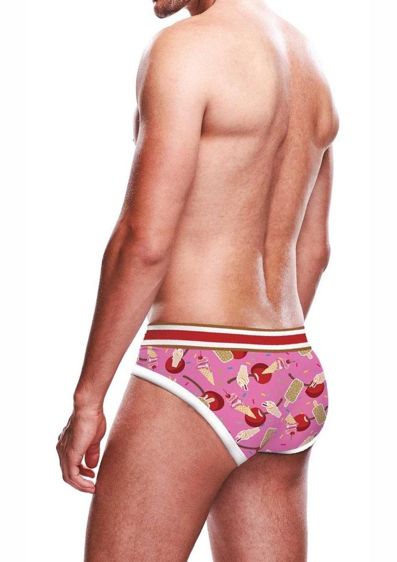 Prowler Ice Cream Men’s Brief Underwear Pink Sweet Sexy Style