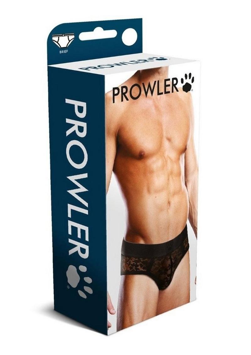 Prowler Black Lace Brief Sexy Sheer Men’s Underwear