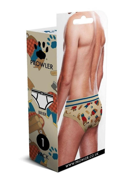 Prowler Lumberbear Brief Sexy Bear Print Underwear