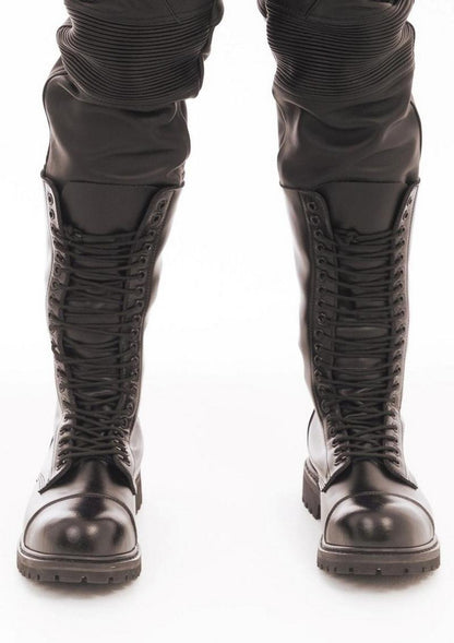 Prowler Red Black Boot with 20 Holes Stylish Design UK Size 8