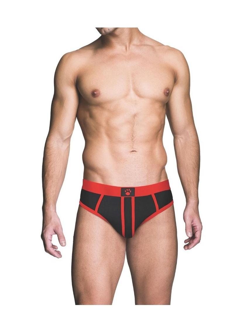 Prowler RED Ass Less Brief Bold Men’s Exposed Back Underwear
