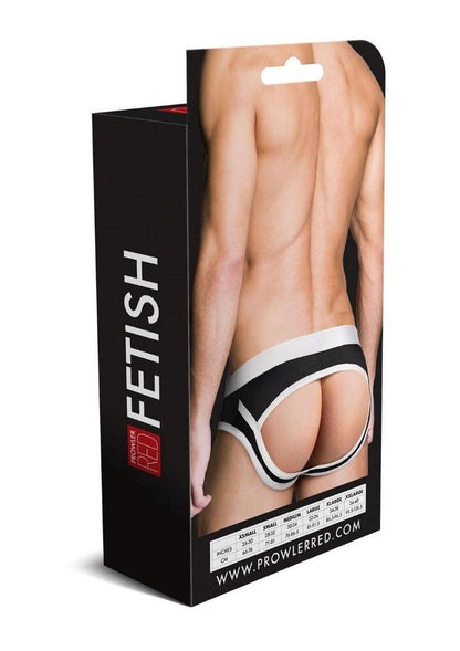 Prowler RED Ass Less Brief Bold Men’s Exposed Back Underwear