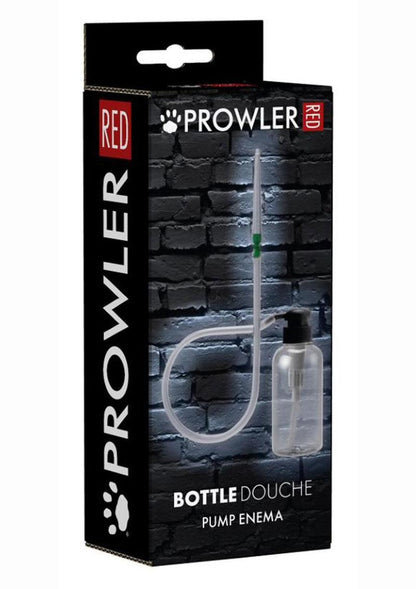 Prowler Red Bottle Douche Pump Enema