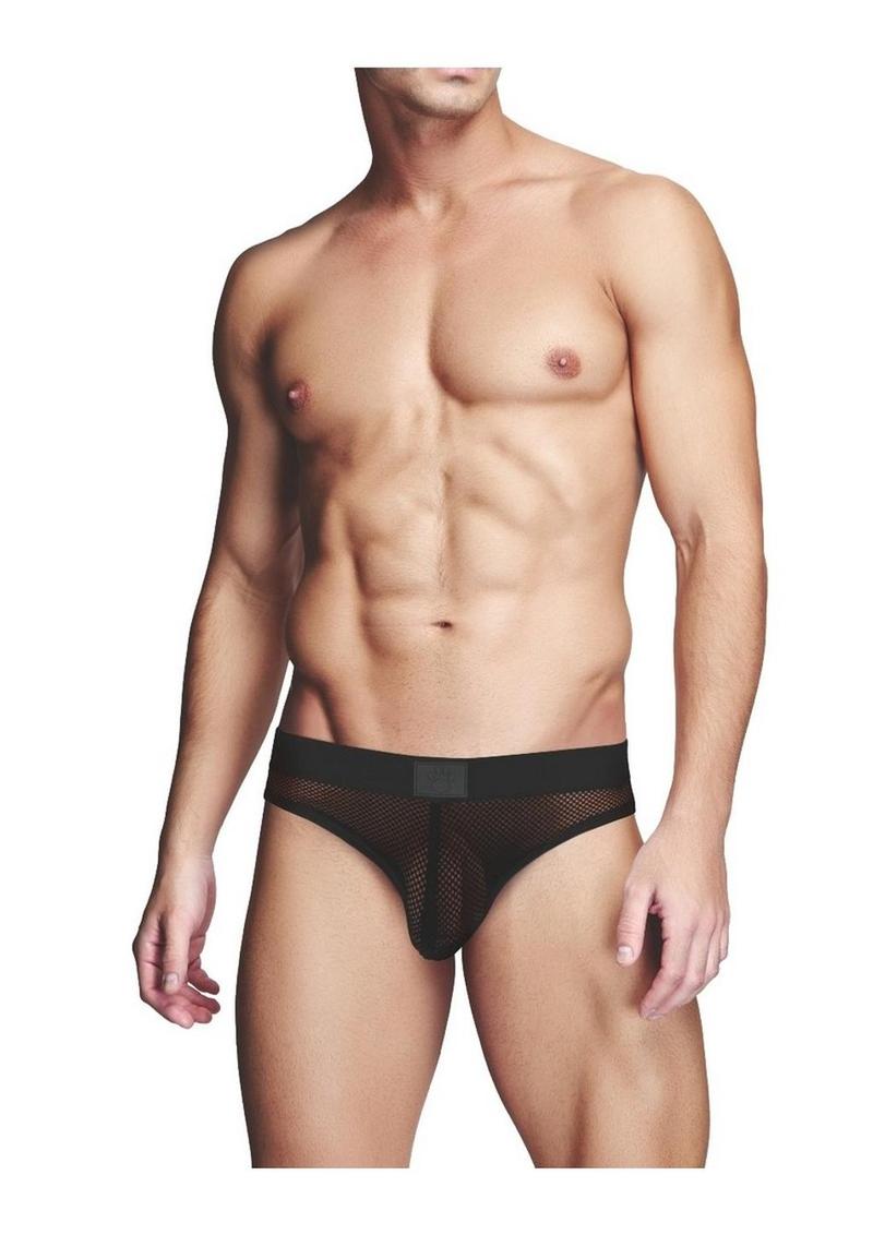 Prowler RED Ass-Less Fishnet Brief