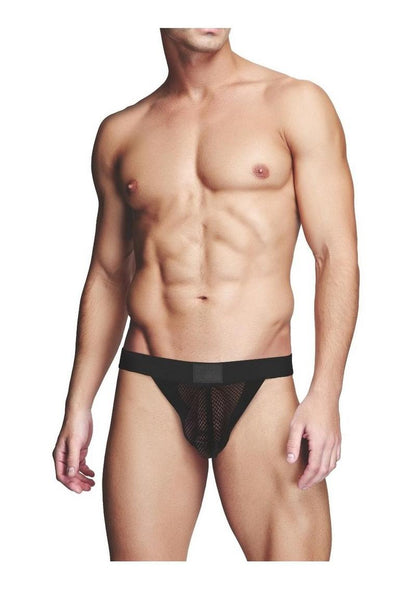 Prowler Red Fishnet Ass-Less Men’s Jockstrap Bold Fetish Underwear