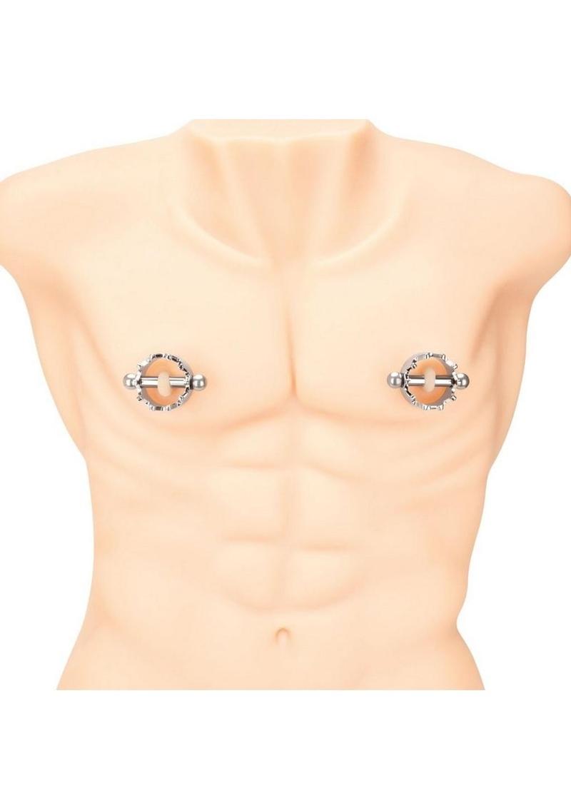 Prowler Red Magnetic Nipple Crown Clamps Fetish Bondage Play