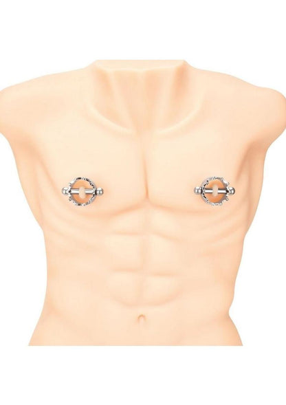 Prowler Red Magnetic Nipple Crown Clamps Fetish Bondage Play
