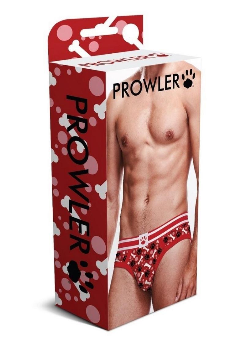 Prowler Red Paw Print Brief Fun And Comfortable Men’s Underwear