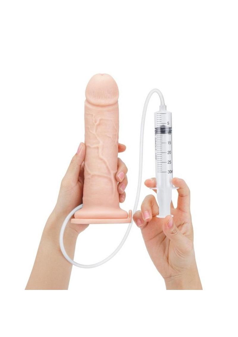 Prowler Red Ultra Cock Realistic Squirting Dildo 8 Inch Lifelike Play