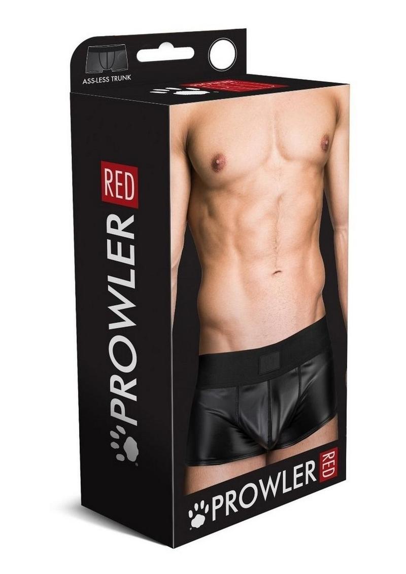 Prowler Red Wetlook Ass-Less Trunk