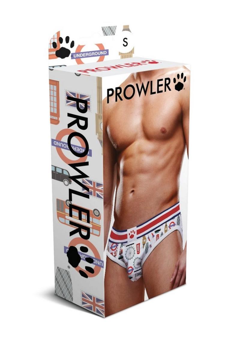 Prowler Soho Brief Small White Sexy London-Themed Underwear