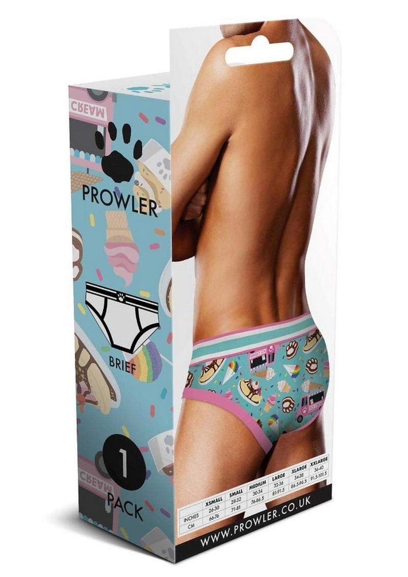 Prowler Sundae Brief With Playful Design