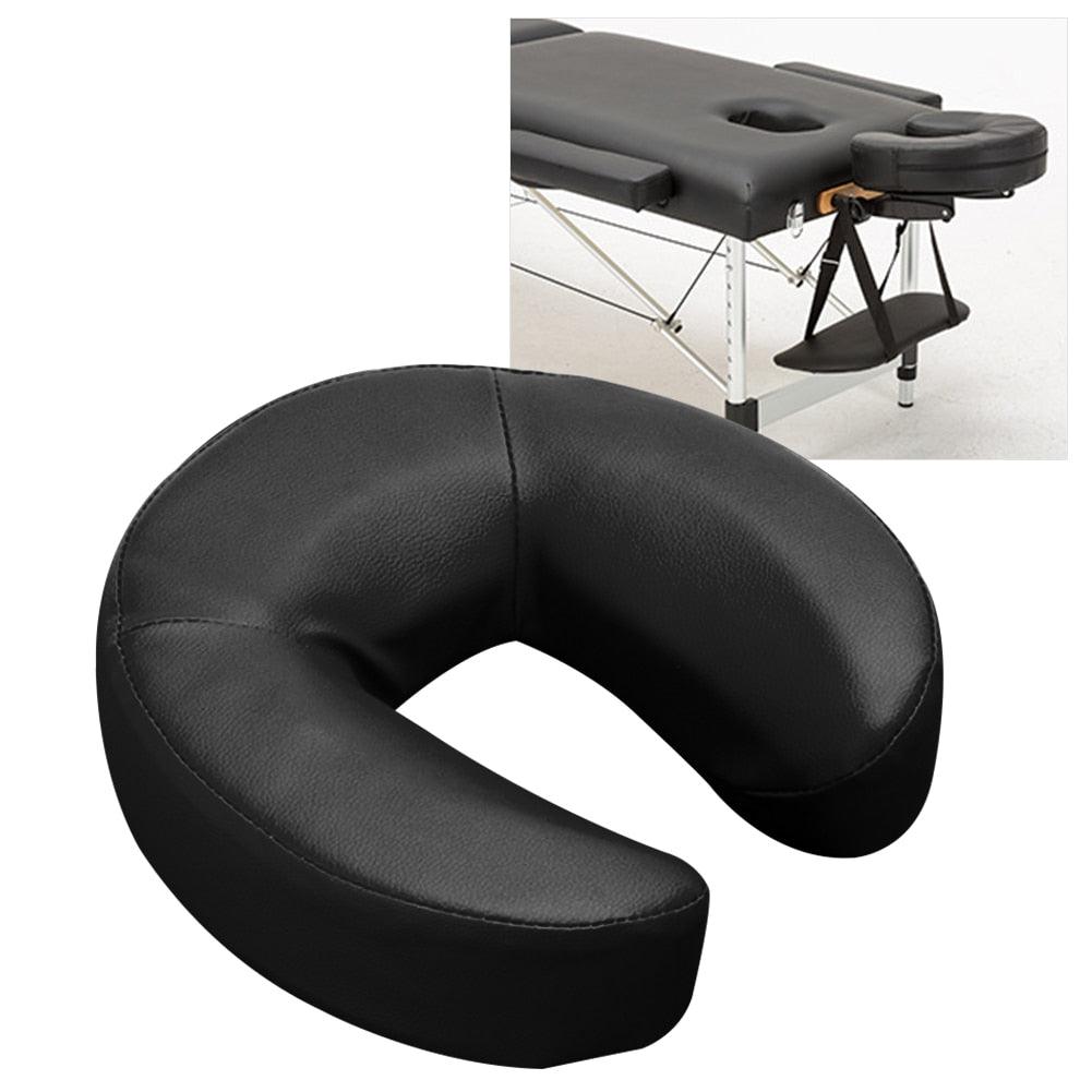 PU Foam Spa U-Shape Pillow Face Rest Body Massage face Pillow Soft Face Cushion Basic Massage Face Cradle Cushion Massage Face Cradle Cushion Memory Foam Massage Table &amp; Massage Chair Headrest Pillow Pad For Beauty Care Salon
