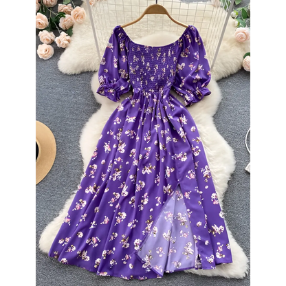 Puff Sleeve Party Dress