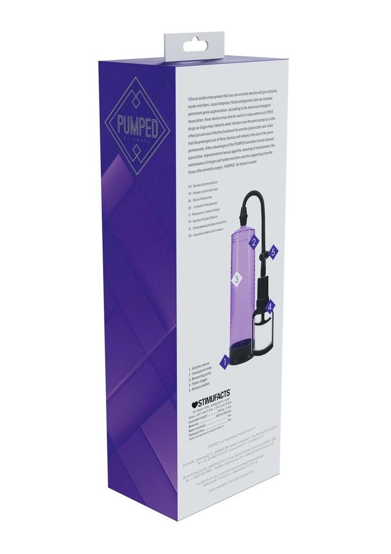 Pumped Basic Resistant Silicone Penis Pump