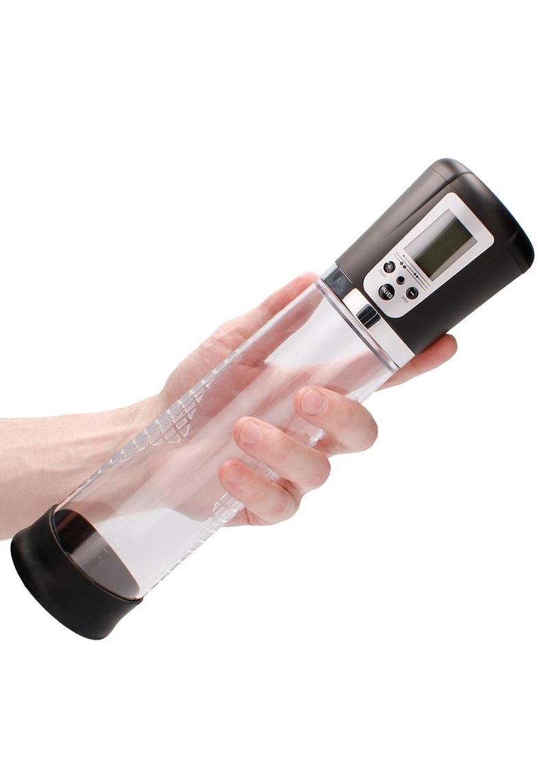 Pumped Premium Rechargeable Automatic LCD Penis Pump
