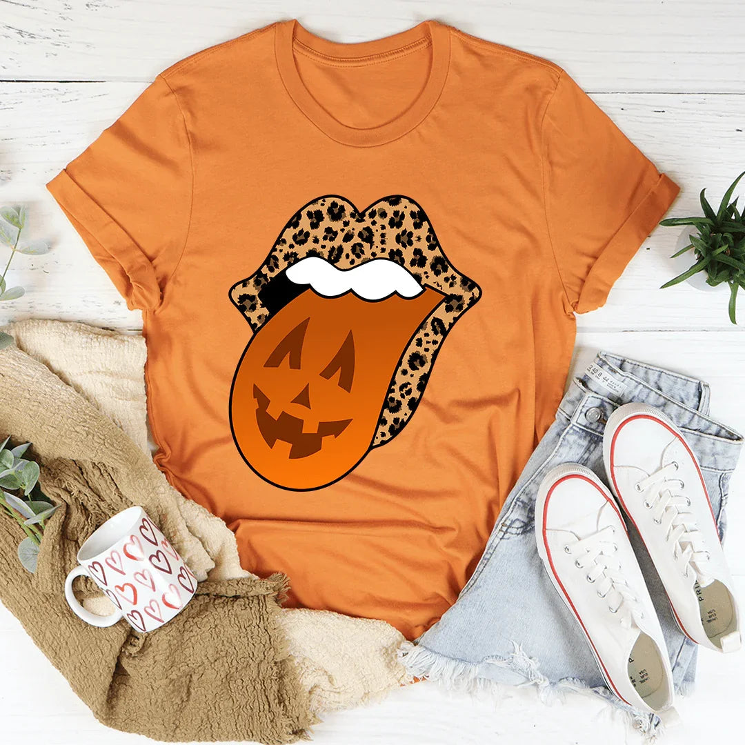 Pumpkin Tongue Tee