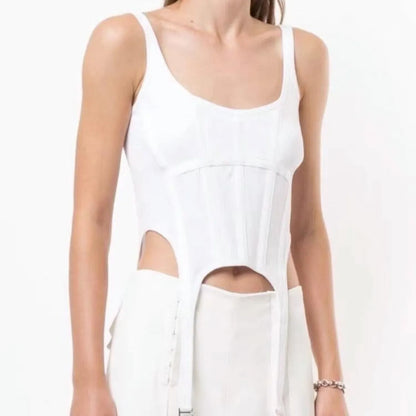 Punk Style Crop Top