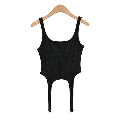 Punk Style Crop Top