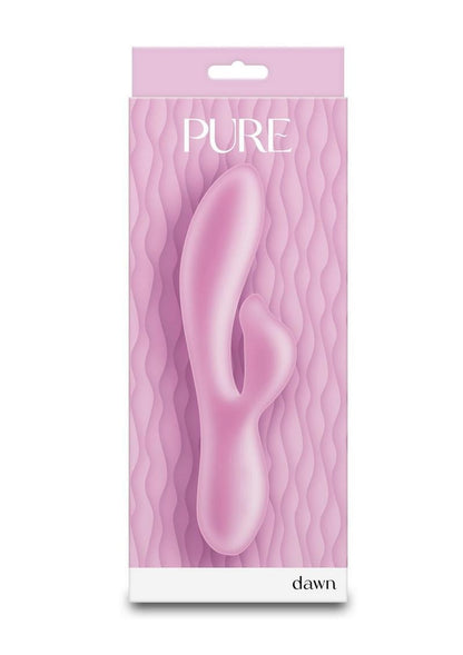 Pure Dawn Rechargeable Dual Stimulation Rabbit Vibrator