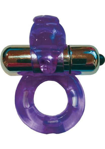 Purrfect Pets Buzz Bunny Vibrating Ring With Comfortable Fit