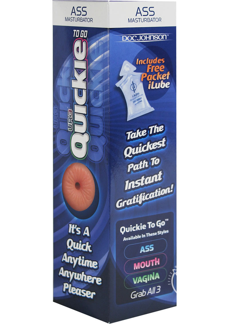 Quickie To Go UltraSkyn Ass Masturbator Vanilla
