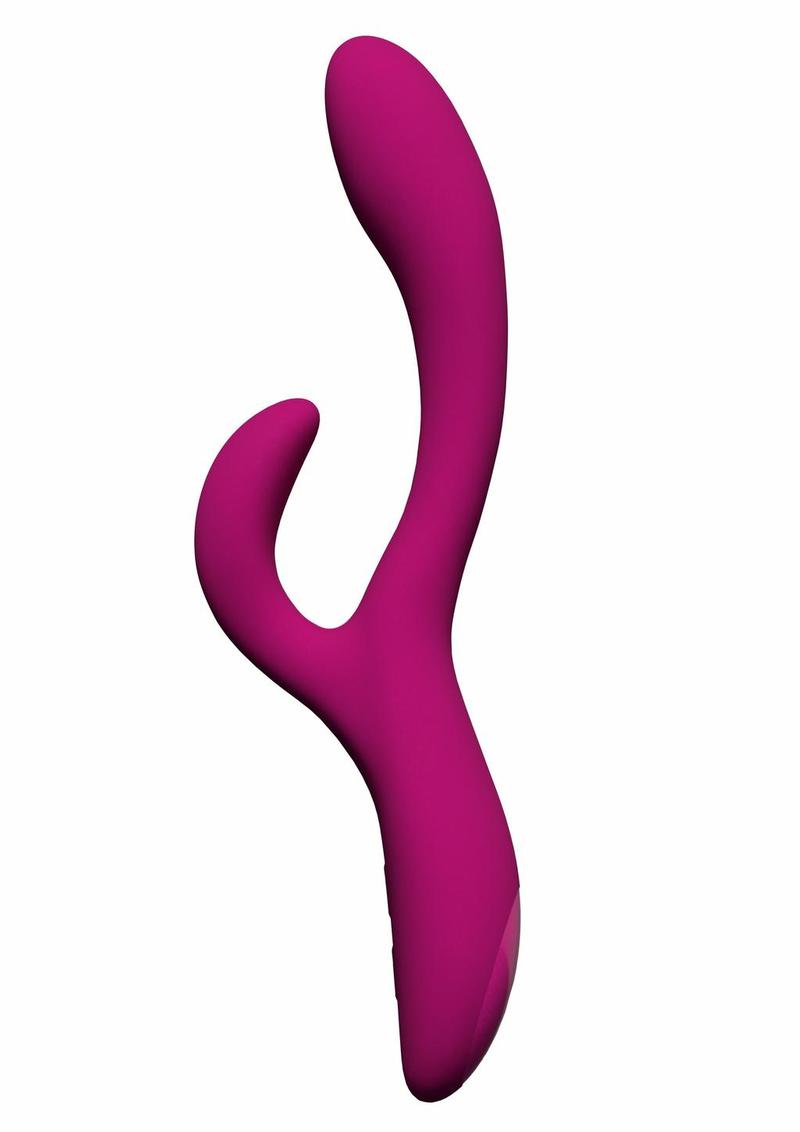 Blush Quinn Rechargeable Silicone Rabbit Vibrator