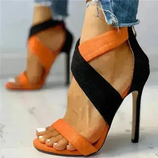 2021 Women pumps lace up wedding Shoes Sandals Summer Low Heel Shoes