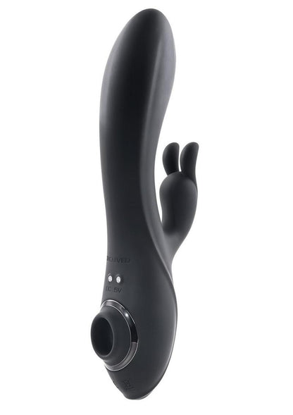Evolved Rabbit Hole Triple-Stimulating Silicone Rabbit and Suction Vibrator