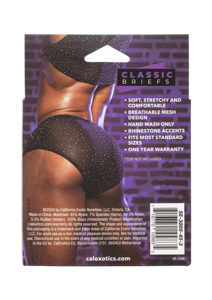 Radiance Classic Briefs Sparkling Rhinestone