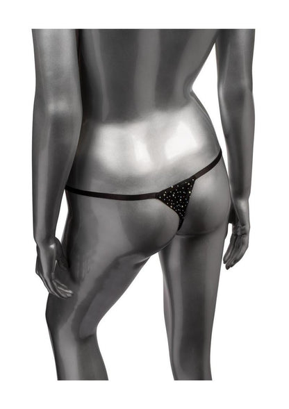 Radiance Crotchless Thong - Black