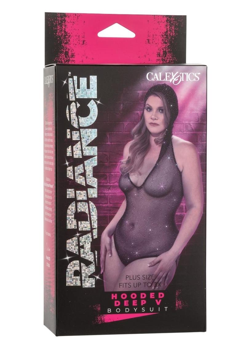 Radiance Hooded Deep V Bodysuit
