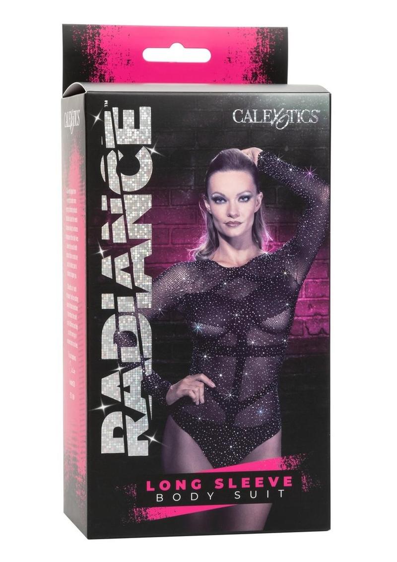 Radiance Long Sleeve Plus Size Bodysuit With One year Warranty