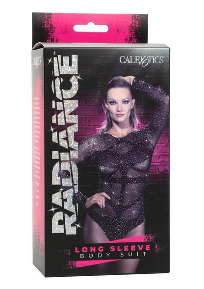 Radiance Long Sleeve Plus Size Bodysuit With One year Warranty